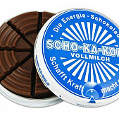 Energetická čokoláda Scho-Ka-Kola, mléčná